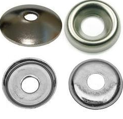 CHAMPION - 6G CUP WASHERS NICKEL PLATED 